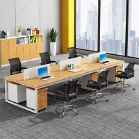 Nhóm bàn nhân viên văn phòng hiện đại 4-6-8 người